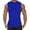Dark Blue, variant on Xioeram Summer Men Vest Solid Color Sleeveless O Neck Thin Sweat Absorption Quick Dry Loose Deep Armpit Fitness Workout Jogging Tank Top