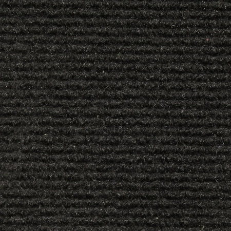 Indoor\/Outdoor Carpet with Rubber Marine Backing  Black 6\u002639; x 10\u002639;  Several Sizes Available 