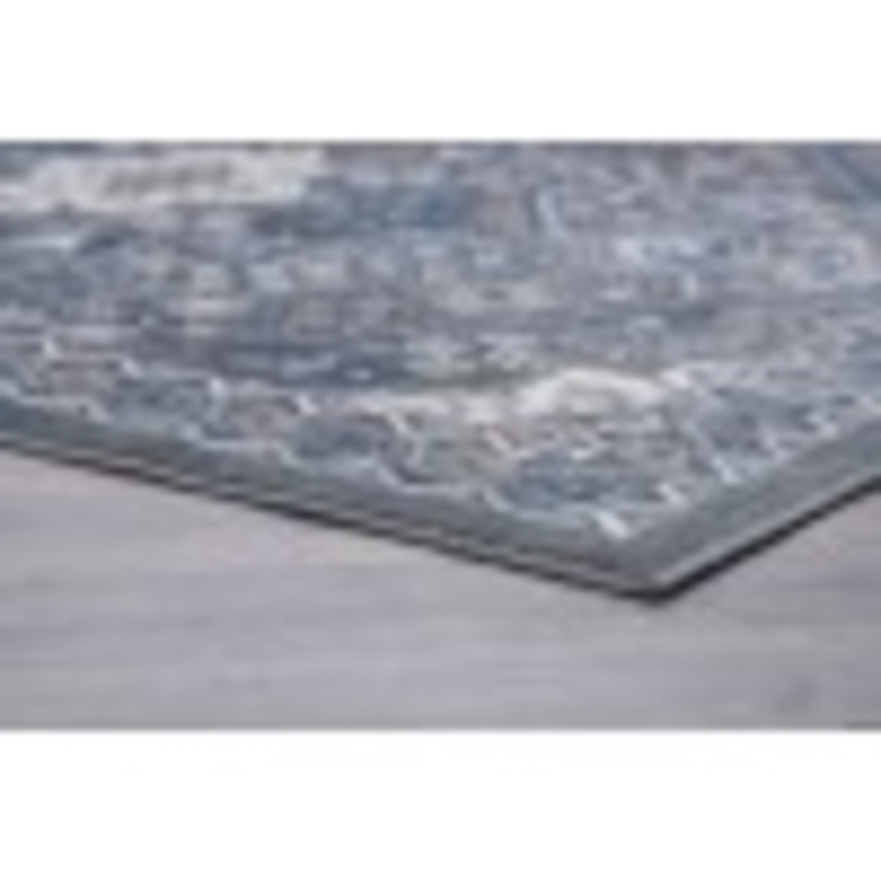 Hampton Traditional 5' x 7' Gray and Cream Polypropylene Indoor Area Rug