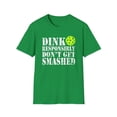 thumbnail image 2 of Funny Pickleball, Gildan Unisex Softstyle T-Shirt, Dink Responsibly, S-3XL, 2 of 4