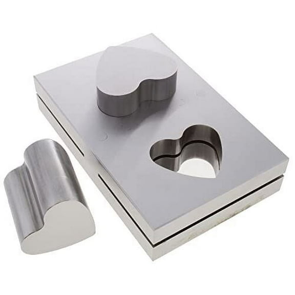 The Beadsmith Steel Circle Disc Cutter Set with 14 Punches and Die. Tool for Cutting Accurate Round Metal Discs or Coins from 7/64"-5/8” Inches Using a Soft Metal Sheet up to 14 Gauge and Thinner