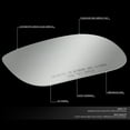 thumbnail image 2 of DNA Motoring SMP-046-R For 1998 to 2005 Buick Park Avenue Right Side Door Rear View Mirror Glass Replacement Lens 99 00 01 02 03 04, 2 of 5