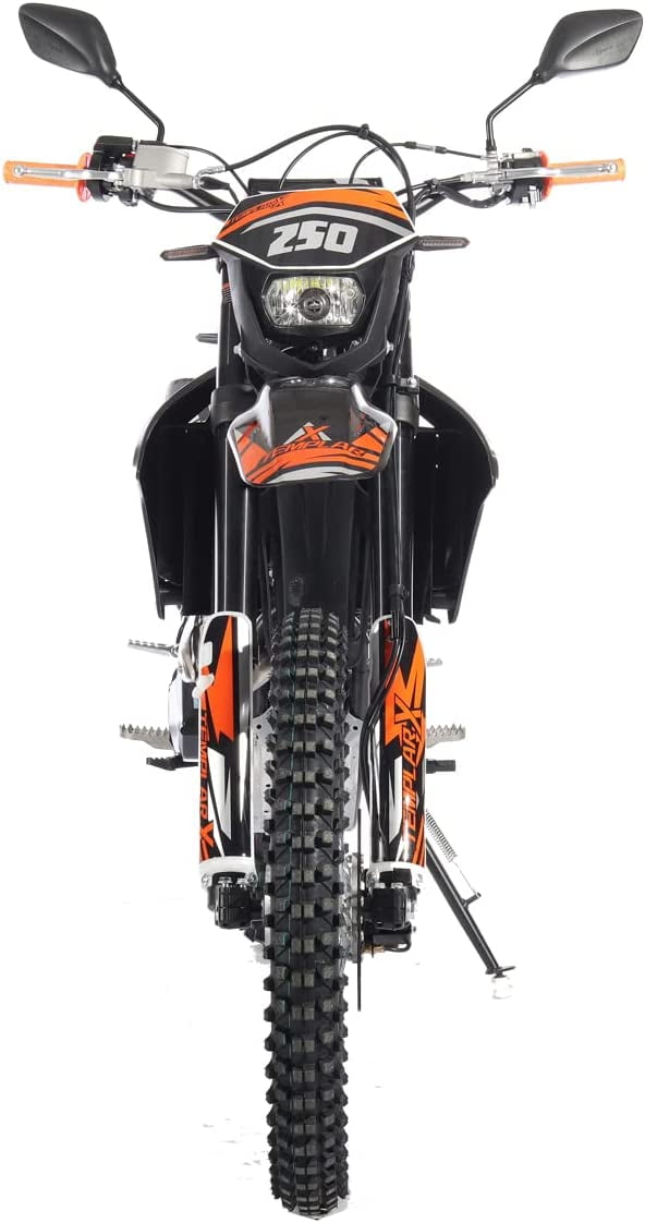 X-Pro Templar X Gasoline 249.9cc Dirt Bike - Orange