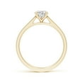 thumbnail image 2 of ANGARA Natural 1 Ct. Diamond Solitaire Engagement Ring in 14K Yellow Gold for Women (Ring Size: 12), 2 of 10