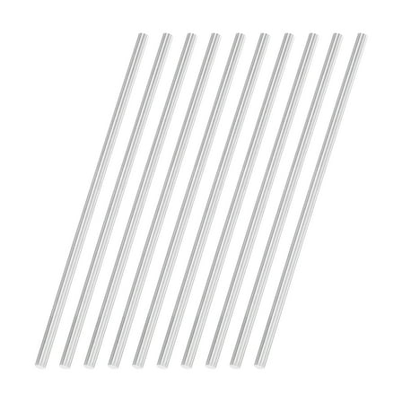 Uxcell 10Pack Round Steel Rods, 2.7mm x 100mm SKD11 Steel Solid Lathe Bar Stock Tool