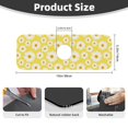 thumbnail image 2 of Kdxio Daisies Flowers Pattern Non-Slip Diatom Mud Faucet Drain Pad,Self Absorbent Mat for Kitchen Sink for Variety Kitchen & Bathroom Countertops, 2 of 7