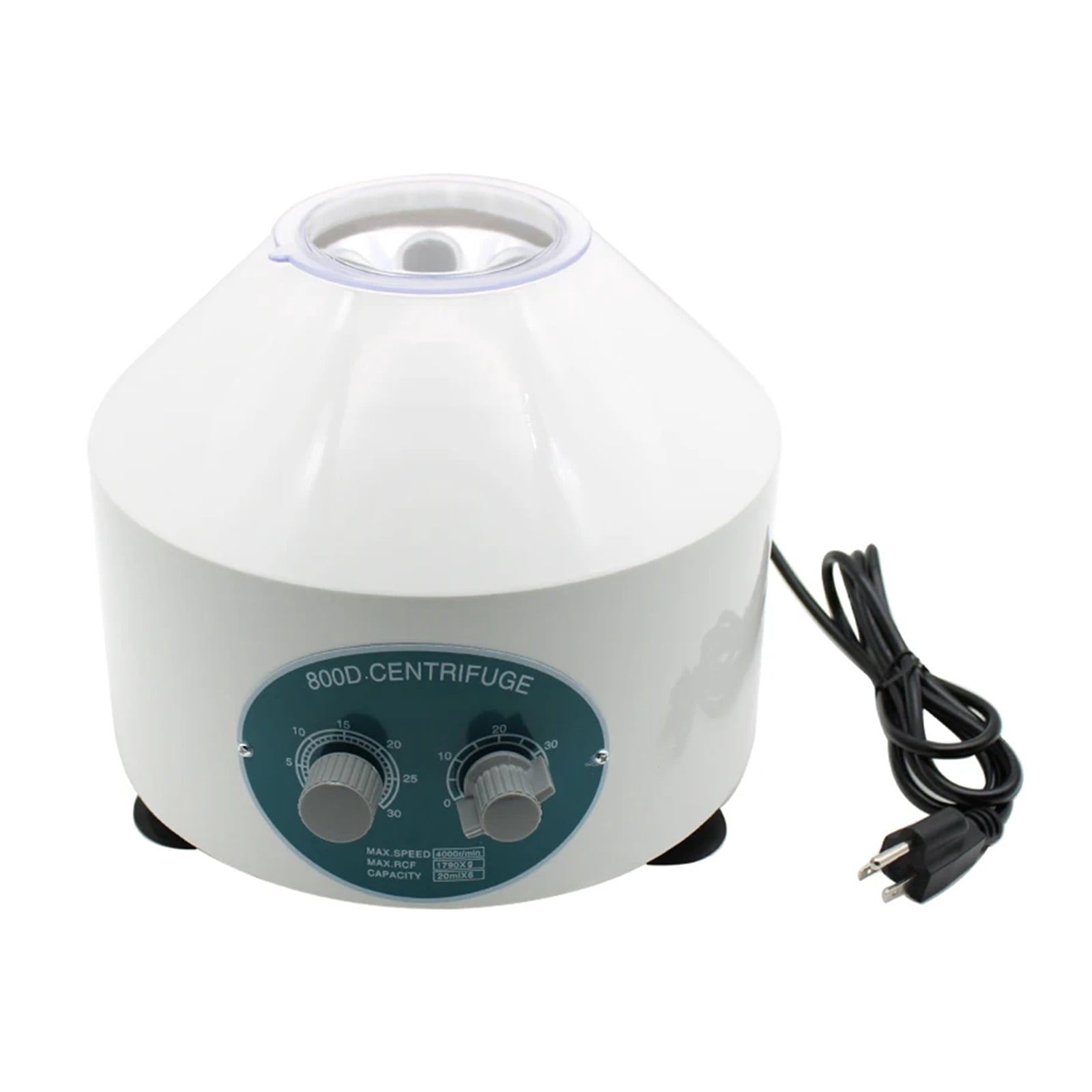 800D Desktop Centrifuge with 6x20mL Rotor 4000RPM