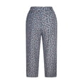 thumbnail image 3 of Birdeem Pantalon Grand Décontracté en Coton et Lin Imprimé pour Femme, 3 of 4