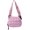 Pink, variant on Mini Quilted Puffer Crossbody Bags for Women Puff Chest Belt Bag Fanny Pack Puffy Bag Bubble Handbag Purse