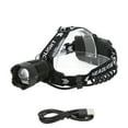 thumbnail image 1 of Faros recargables LED xhp360 micro tipo C 36 CORE 2800‑ 3000m ipx4 impermeables súper brillantes focos, 1 of 10