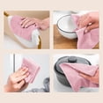 thumbnail image 6 of FXMLRLK Microfiber Cleaning Towels | Lint-Free| Reusable Cleaning Rags for Home |Kitchen, Car | Ultra Absorbent Washable | Streak-Free Towels for Dishes, Glass, Counters (20- Pack,Pink), 6 of 8