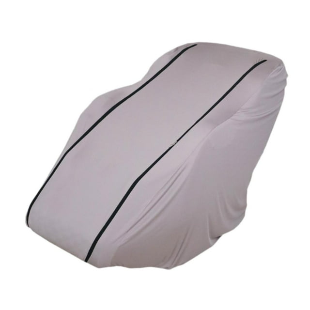 Funda para silla de masaje antiarañazos, práctica, a prueba de polvo, fácil instalación, multiusos. Gris con cremallera