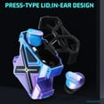 thumbnail image 3 of 1 par de auriculares inalámbricos para juegos, auriculares inalámbricos con estuche de carga, 3 of 7