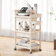 thumbnail image 1 of Organizador De Almacenamiento Rodante De 3 Niveles Carrito Utilitario Rodante Carrito Portátil Para Utensilios Con Ruedas Giratorias Para Salón De 2 Cajones Perfecl, 1 of 8