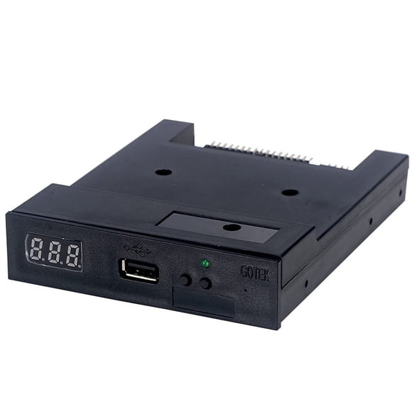 Emulador de disquetera GoTek SFR1M44-U100, 1,44 MB USB, negro