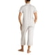 thumbnail image 3 of Conjunto de Pijama para Mujer BCBGMAXAZRIA Manga Corta con Pantalón Capri, 3 of 5