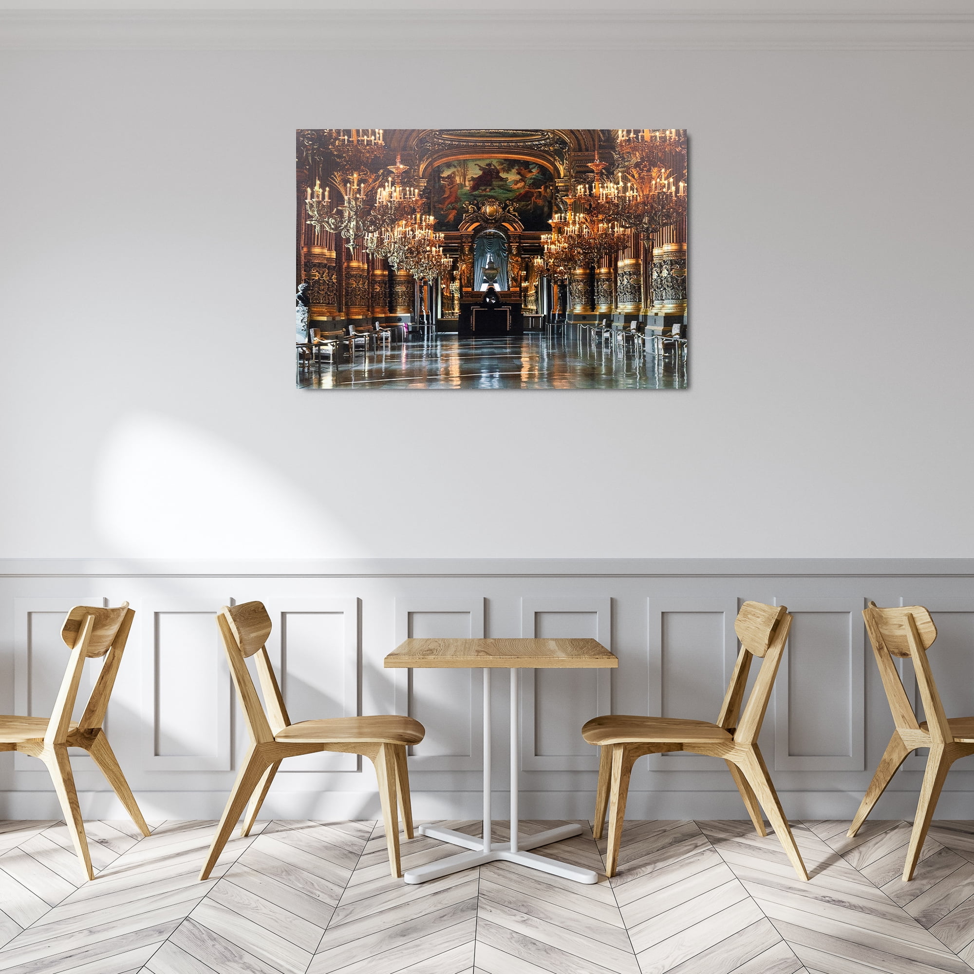 Northlight LED Lighted Grand Foyer of the Paris Opera House Canvas Wall Art - 15.75" x 23.5"