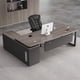 thumbnail image 2 of Boss Conference Office Desk Computer Aesthetic Modern Modern Reception Office Desk Executive Luxury Escritorios Furniture SR50OD My Lux Decor Round, 2 of 31