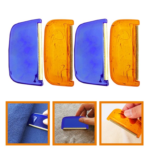 Hytrove 4Ud Quitapelusas Manual Para Y Sofás Con Antideslizante Y Mango De Plástico