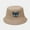 Khaki, variant on Womens Bucket Hat Butterfly Print Sun Protect Polyester Lightweight Fabric Casual Foldable Summer Beach Outdoor Sun Hat