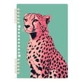 thumbnail image 7 of FORMRS 1-Subject Spiral Notebook 8" x 5" College Ruled 60 Refillable Sheet, Big Pink Cheetah, 7 of 7