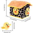 thumbnail image 3 of juguete de peluche Juguete chirriante para perros, juguetes interactivos grandes y duraderos para ocultar y buscar perros medianos/pequeños, mascotas, juguetes para perros de Navidad de Halloween Zhivalor WMZY-313-1, 3 of 4