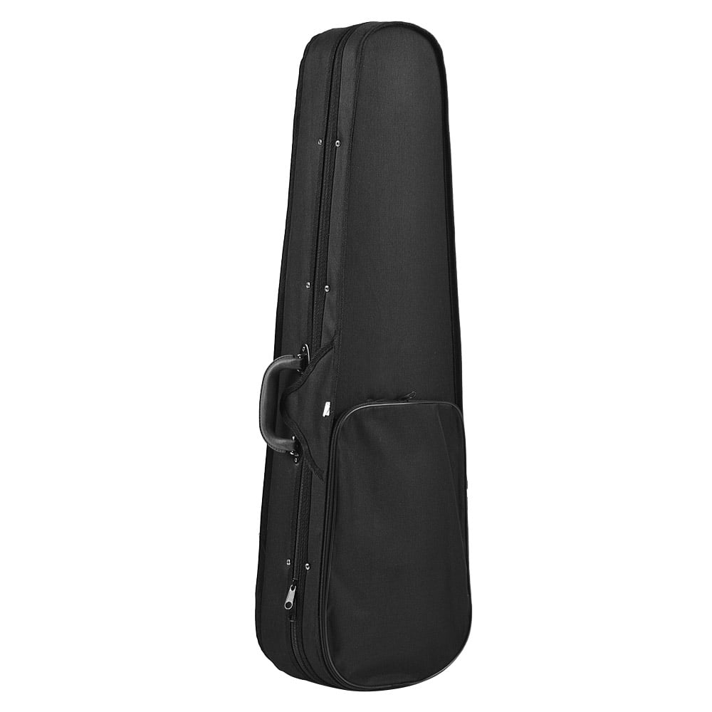 Violin Case Professional Full Size Violin Triangle Shape Case Box Lightweight Burgundy for Violins