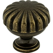 Top Knobs M321 Melon 1-1/4" Mushroom Cabinet Knob From The Somerset Ii Collection - Bronze