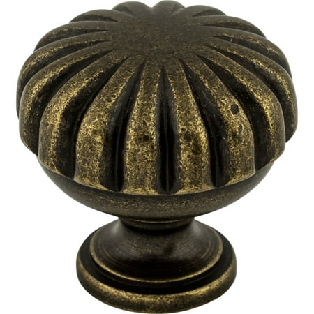 Top Knobs M321 Melon 1-1/4" Mushroom Cabinet Knob From The Somerset Ii Collection - Bronze