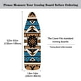 thumbnail image 5 of HELLHERO Ironing Board Cover 54"x15" , Easy Fit, Scorch & Stain Resistant, Fits Standard Large Ironing Board - Geometric, 5 of 5