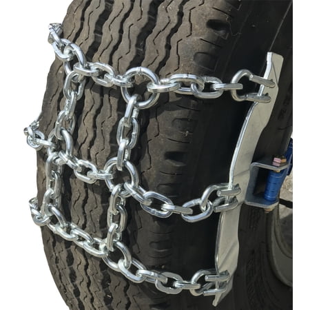 Tirechain 12.00-20, 12.00 20 Ratchet Strap Emergency Tire Chains, Priced Per Set Of 2