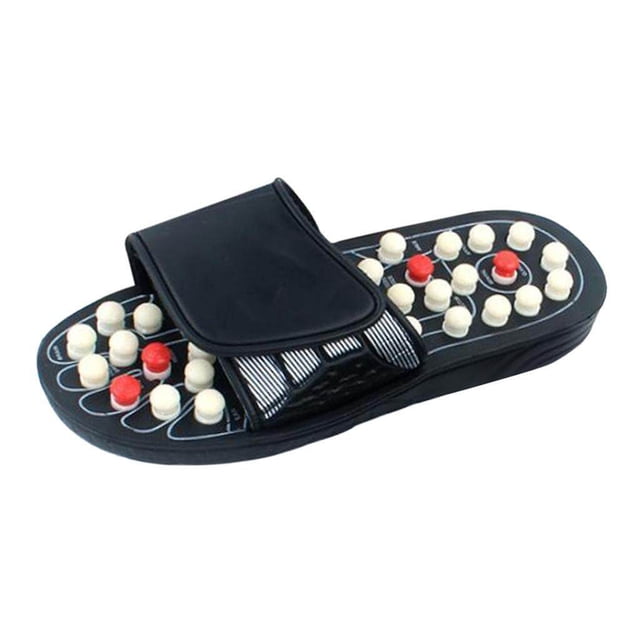 serony 1 Paire Pantoufle de Massage pour les Pieds Pantoufle à Gâchette Masseur pour les Pieds Sandale Réflexe à Gâchette Massage Pantoufle d'Acupression Point Sandales de Massage d'Acupression 42