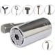 thumbnail image 5 of Kit de reparación de trinquete de 7 mm a 19 mm con extensión hexagonal de 3/8" para taladro y adaptador de llave Herramienta de vaso universal, 5 of 8