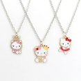 thumbnail image 2 of Collar de aleación de Hello Kitty de Anime Sanrio Kawaii, colgante de gato KT de dibujos animados, cadena de cuello Sexy para niña, regalo de vacaciones para novia, 2 of 4