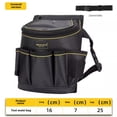 thumbnail image 1 of Wessleco Compact Oxford Cloth Tool Belt with Cover - Multi-functional Electrician & Woodworker Tool Pouch for Construction & Home Repairs, Lightweight Portable Design with Adjustable Strap for Secure, 1 of 6