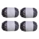 thumbnail image 2 of Hilo de Crochet Macarena 4 Piezas Metalizado Gris Oscuro 40 Metros, 2 of 8