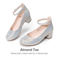 thumbnail image 4 of Zapatos de Vestir para Niñas DREAM PAIRS KKUMPU2502 Plateados Talla 13, 4 of 8
