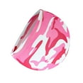 thumbnail image 3 of Wosthever Skull Caps Ligero Deportes al aire libre Baja resistencia Respetuoso con la piel Unisex Forro de casco para ciclismo Ice Silk Black Ciclismo Rosa de camuflaje, 3 of 6