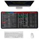 thumbnail image 2 of Quick Key Anti- - with Office Software Shortcuts Pattern, Extended Rubber Mouse Pad (31.5 X 11.8In), 2 of 5