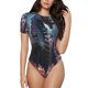 thumbnail image 1 of Balery Urban Mechanical Dragon Body de cuello redondo de manga corta para mujer Tops de manga corta Tops básicos-Medium, 1 of 7