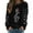 02-Black, variant on Ujnder Women's Christmas Print Snow Sequins Sweatshirt Crew Neck Long Sleeve Pullover Tops for Women Holiday Fashion Outfits 04-Black L