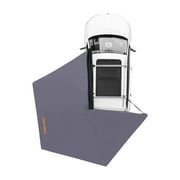 Mondawe 270 Degree Car Awning Camping 600D Outdoor Freestanding Awning , Folding Portable Car Awning Sun Shelter for Trip SUV Trucks,Awning Passenger Side