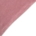 Efavormart 7.5ft Metallic Dusty Rose Soft Velvet Round Backdrop Stand Cover, Fitted Wedding Arch ...