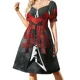thumbnail image 2 of Vestido de verano suelto de manga corta con llanto por las naciones, vestido de verano para mujer, 2 of 8