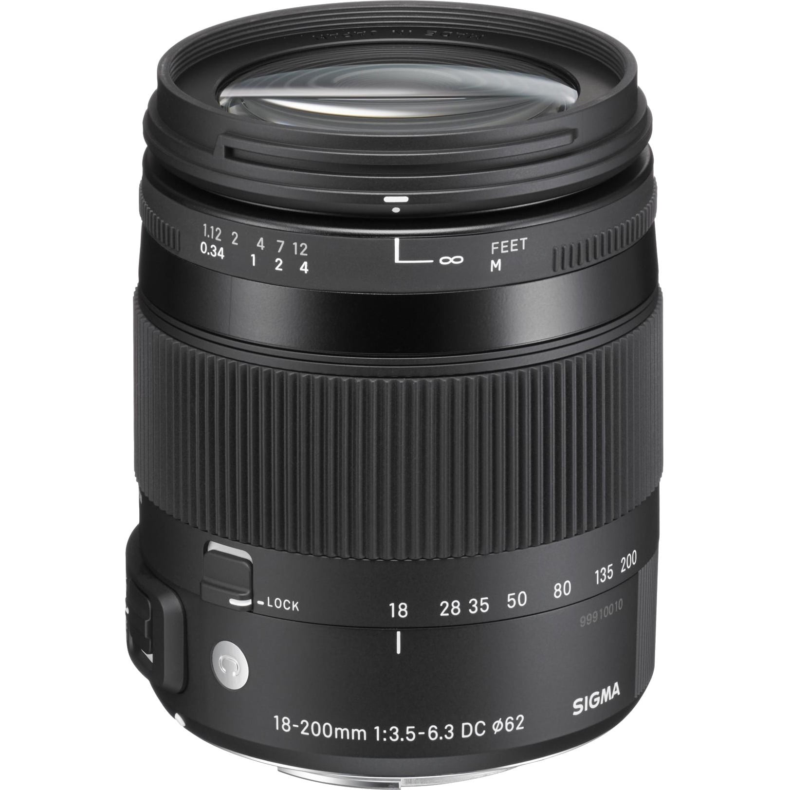 Sigma, 18 mm to 200 mm, f/6.3, Macro Zoom Lens for Canon EF/EFS