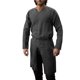 thumbnail image 1 of Camisa de vestir de color liso con cuello en V para hombre - Manga larga - Diario/Trabajo - A la moda - Tallas S-XXXL - Varias tallas, 1 of 4