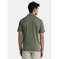 thumbnail image 3 of George Men's & Big Men's 2-Pack Short Sleeve Jersey Polo with Pocket, Sizes S-3XL, 3 of 7