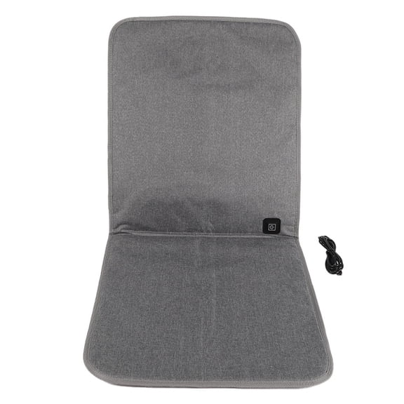 USB Powered Heated Seat Cushion Portable Car Seat Warmer with Adjustable Heat Settings for Home and Outdoor Use