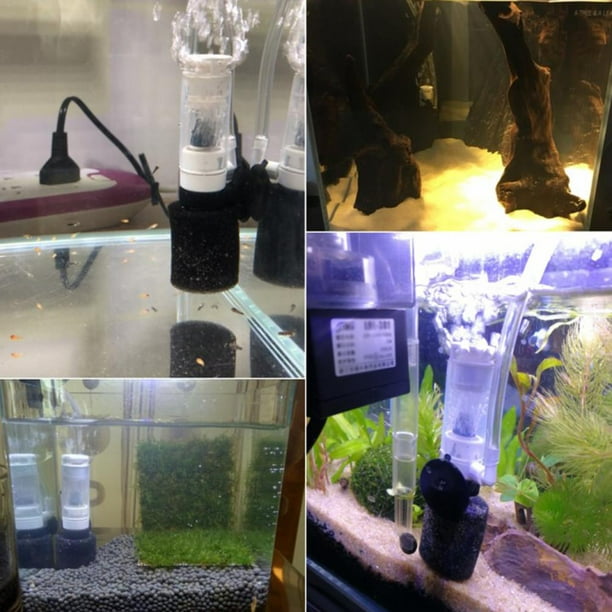 TopOne Silent Mini Water Pneumatic Filter for Fish Bowl Aquarium
