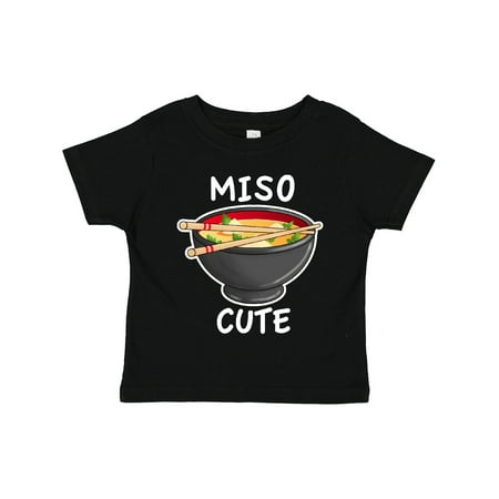 

Inktastic Miso Cute with Miso Soup Gift Toddler Boy or Toddler Girl T-Shirt